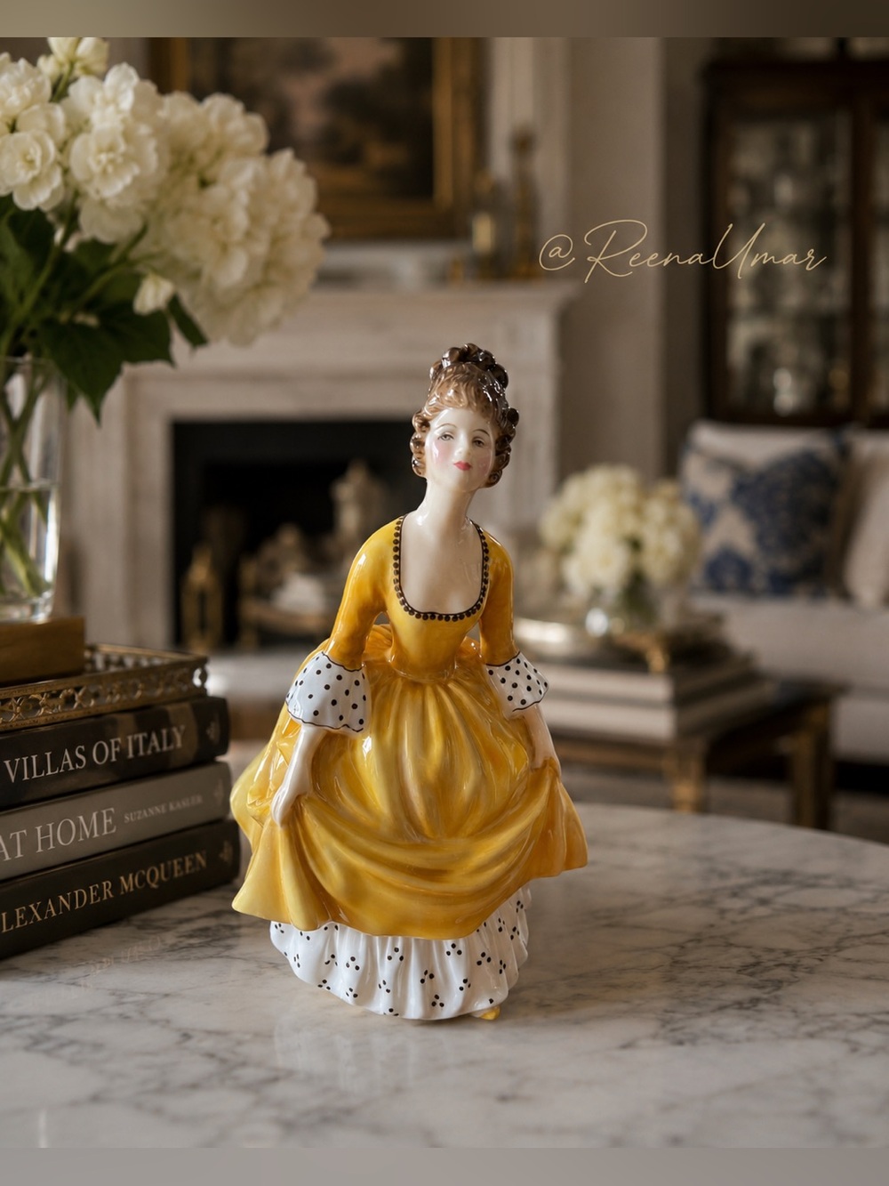Royal Doulton "Coralie" porcelain figurine, HN 2307, designed by Peggy Davies.